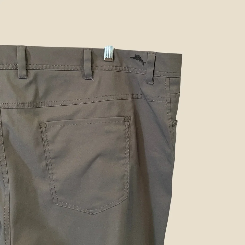 Tommy Bahama Boracay Gray Performance Pants Mens 48x30 Recycled Stretch Marlin